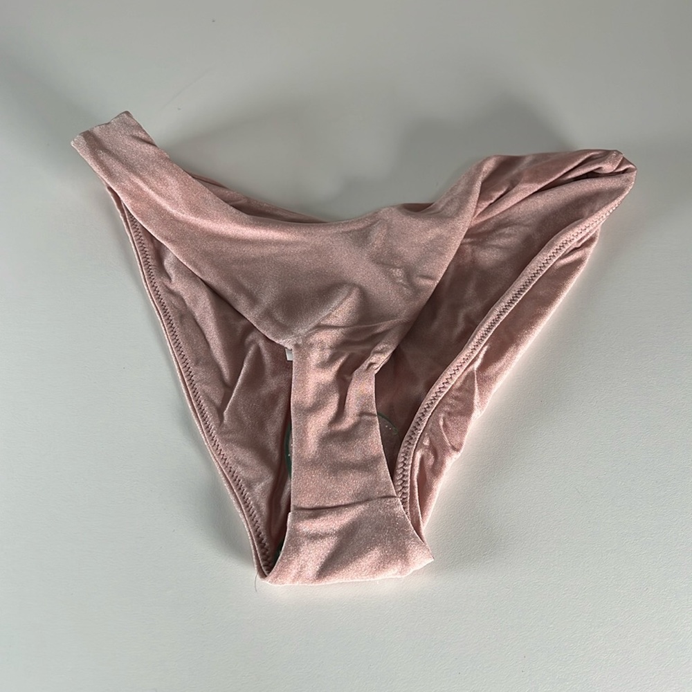 LPA Light Pink Bikini Bottom Size XS NWOT